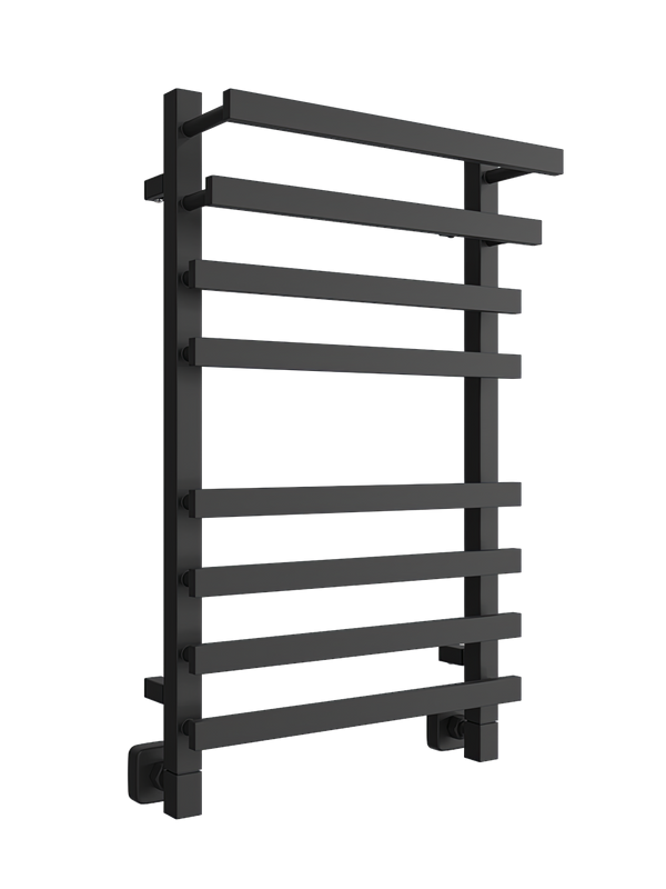 Полотенцесушитель водяной Двин F Plaza 80/50 К8 черный матовый