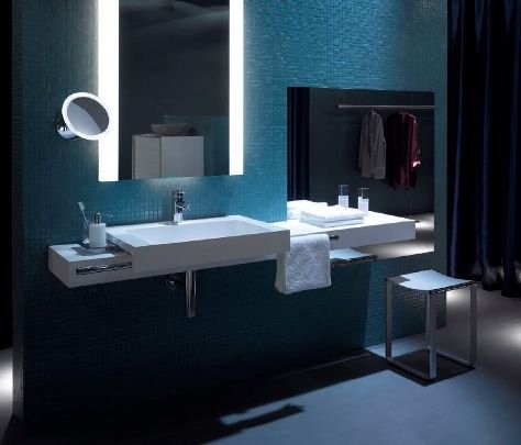 Табурет Keuco Plan 14982 хром, белое