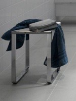 Табурет Keuco Plan 14982 хром, белое