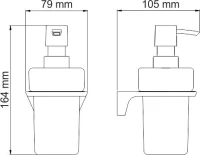 Дозатор Wasserkraft Glan K-5199 Дозатор Wasserkraft Glan K-5199