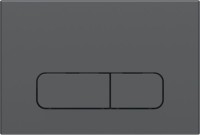 Система инсталляции для унитазов Vincea VIS-601 с кнопкой смыва VFP-002GM вороненая сталь