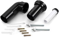 Система инсталляции для унитазов Vincea VIS-601 с кнопкой смыва VFP-002GM вороненая сталь