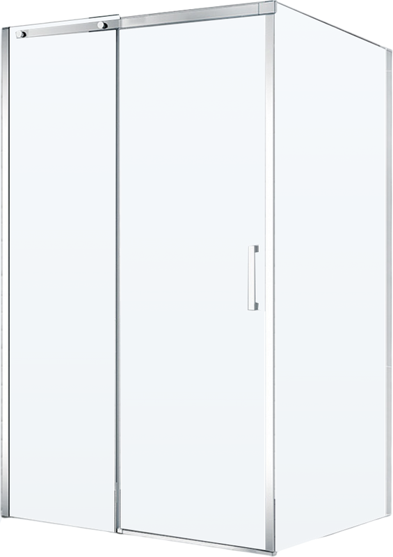 Душевой уголок BelBagno Acqua -AH-1-110/100-C-Cr профиль хром