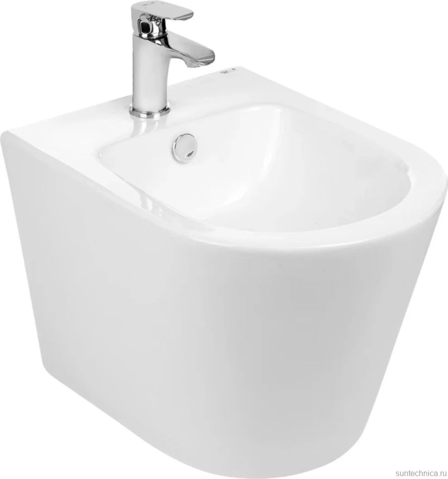 Биде подвесное Weltwasser WW SK Salzbach 005 GL-WT белый глянец