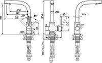 Смеситель для кухни Paulmark Essen Es213011-401TB антрацит