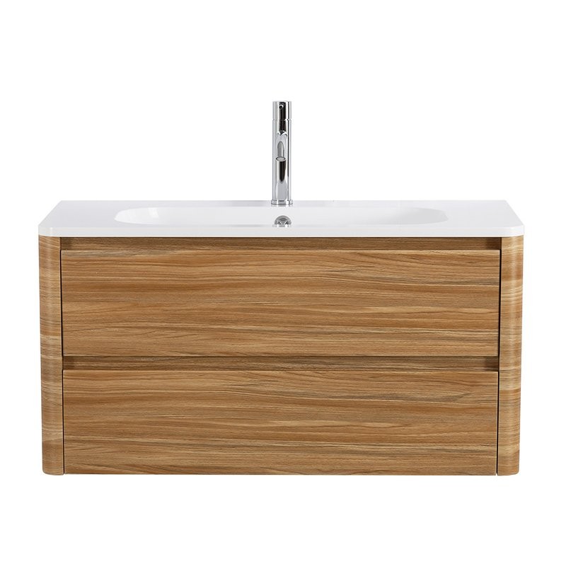 Мебель для ванной комнаты Cezares Relax 100 дуб карамельный, раковина Cezares CZR-1000/480-LV-MR-NV