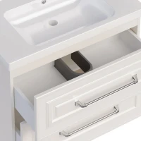 Мебель для ванной комнаты ASB-Woodline Валенца 80 слоновая кость