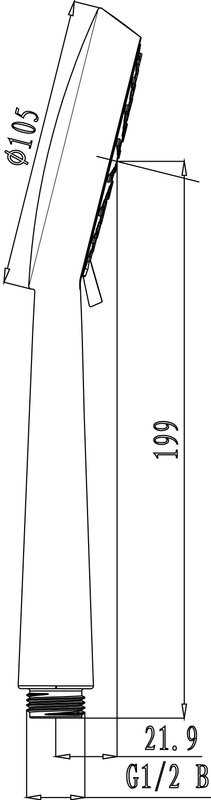 Душевая лейка Lemark LM0913C