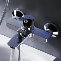 Смеситель для ванны с душем AM.PM X-Joy S F85B10000 Смеситель для ванны с душем AM.PM X-Joy S F85B10000