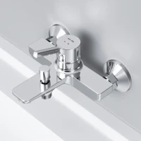 Смеситель для ванны с душем AM.PM X-Joy S F85B10000 Смеситель для ванны с душем AM.PM X-Joy S F85B10000