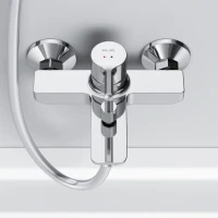 Смеситель для ванны с душем AM.PM X-Joy S F85B10000 Смеситель для ванны с душем AM.PM X-Joy S F85B10000