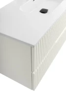 Тумба с раковиной Cezares Duet 120 альпака брашированная, раковина Cezares CZR-8095-120