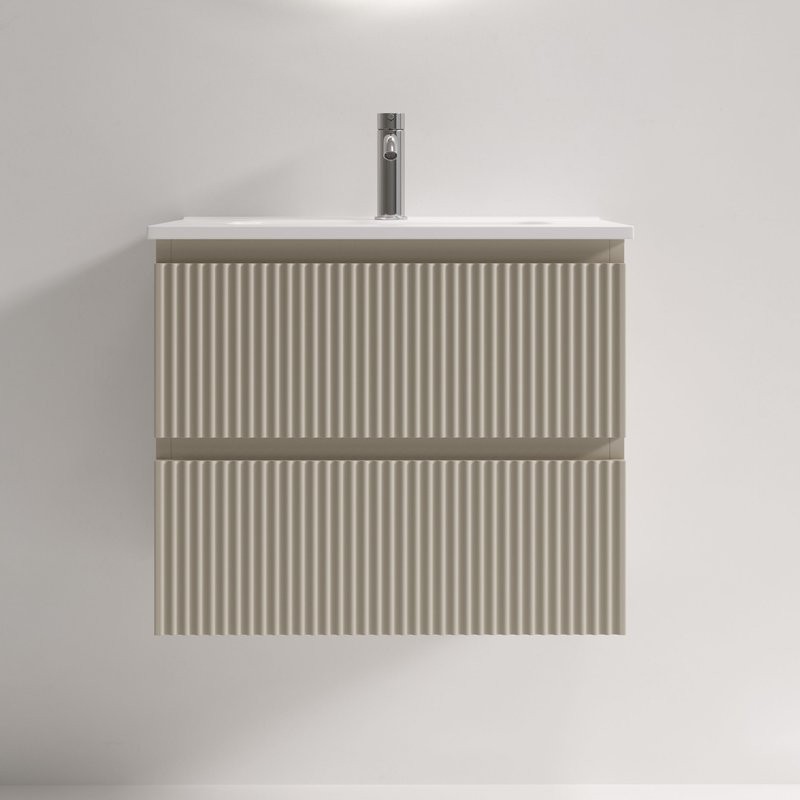 Тумба для ванной подвесная Snob R 590х390х500, Beige Soft, SNR60/39CE