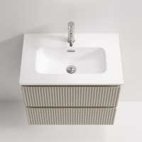 Тумба для ванной подвесная Snob R 590х390х500, Beige Soft, SNR60/39CE Тумба для ванной подвесная Snob R 590х390х500, Beige Soft, SNR60/39CE