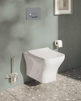 Унитаз подвесной VitrA Zentrum Square 7484B003-0075 безободковый, с микролифтом