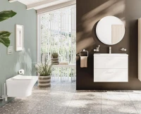 Унитаз подвесной VitrA Zentrum Square 7484B003-0075 безободковый, с микролифтом