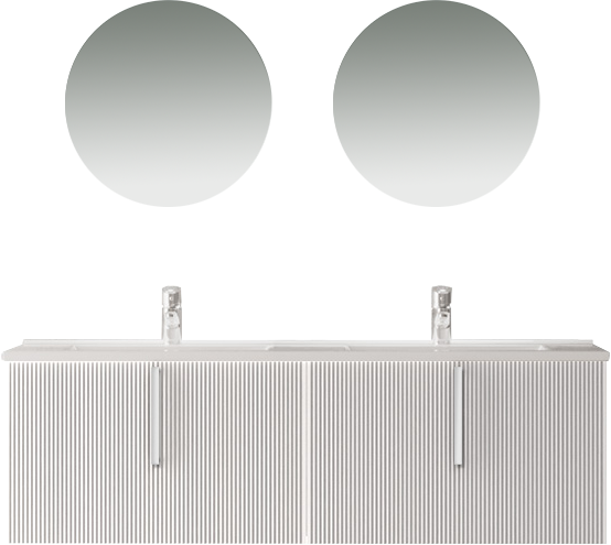 Мебель для ванной комнаты Sanvit Рольф 120 W белая