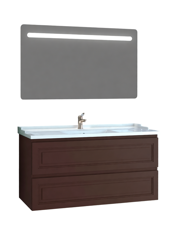 Мебель для ванной комнаты Caprigo Wales Смальти 120 шоколад