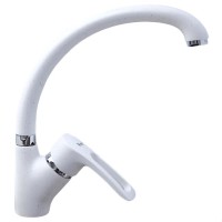 Смеситель для кухни Frap H66 F4166-8 белый