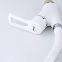 Смеситель для кухни Frap H66 F4166-8 белый