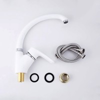 Смеситель для кухни Frap H66 F4166-8 белый