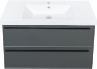 Мебель для ванной комнаты La Fenice Elba Twin 100 серая