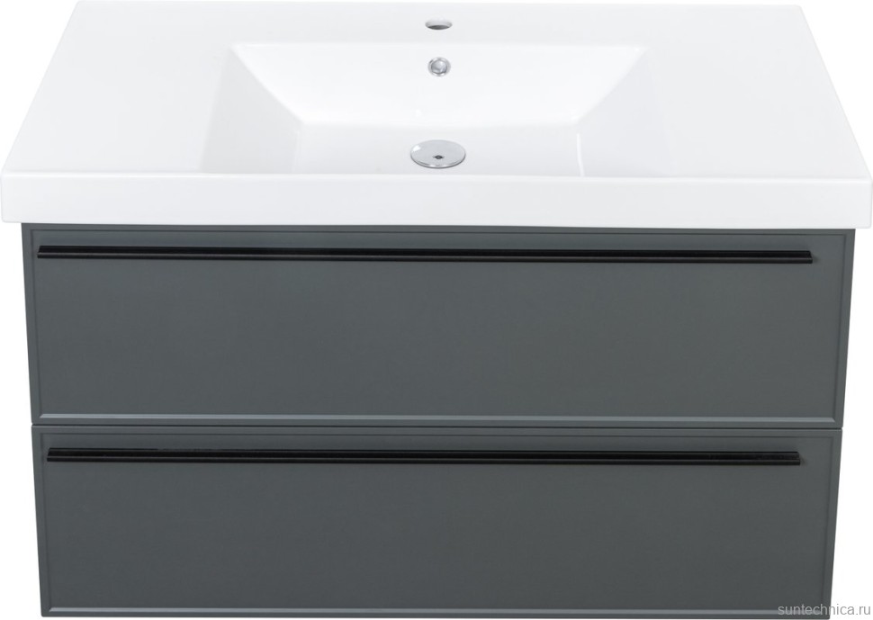 Мебель для ванной комнаты La Fenice Elba Twin 100 серая