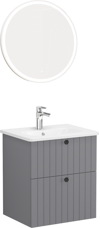 Мебель для ванной комнаты VitrA Root Groove 60 серая