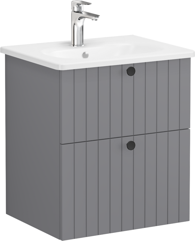 Мебель для ванной комнаты VitrA Root Groove 60 серая