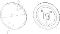 Мебель для ванной комнаты VitrA Root Groove 60 серая