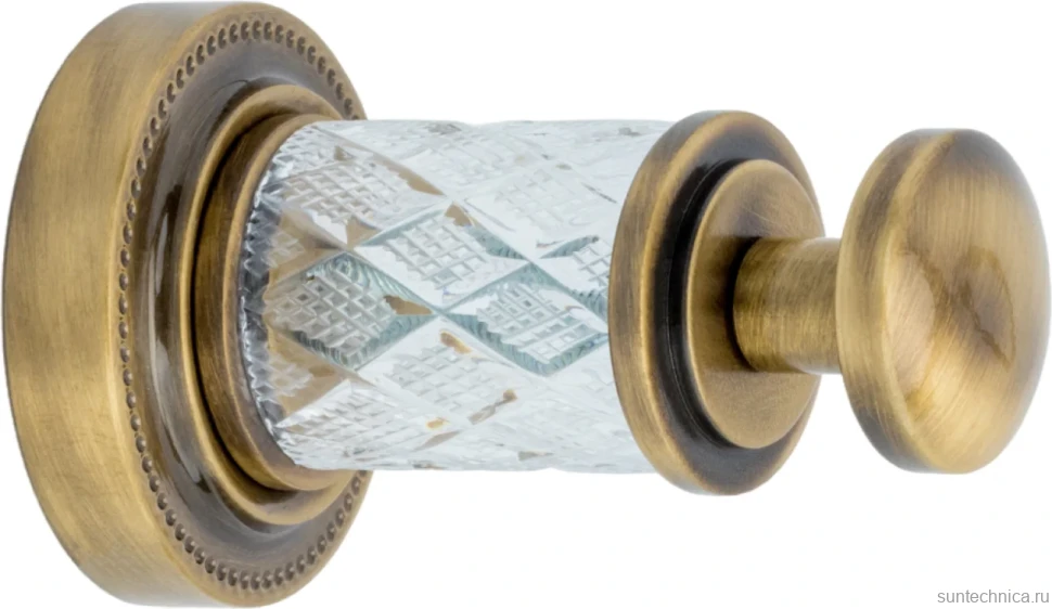 Крючок Boheme Murano Cristal 10906-CRST-BR бронза