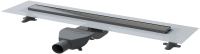Душевой трап (лоток) Boheme Premium Linear 80 см, gun metal