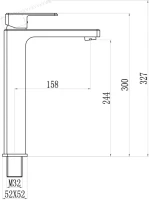 Смеситель для раковины Savol S-600701G Смеситель для раковины Savol S-600701G