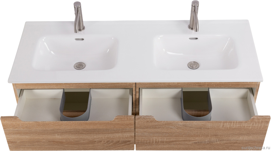 Тумба с раковиной BelBagno Etna 120 rovere bianco