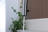 Смеситель для кухни Paulmark Estetica Es218006-GM вороненая сталь