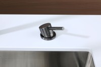 Смеситель для кухни Paulmark Estetica Es218006-GM вороненая сталь