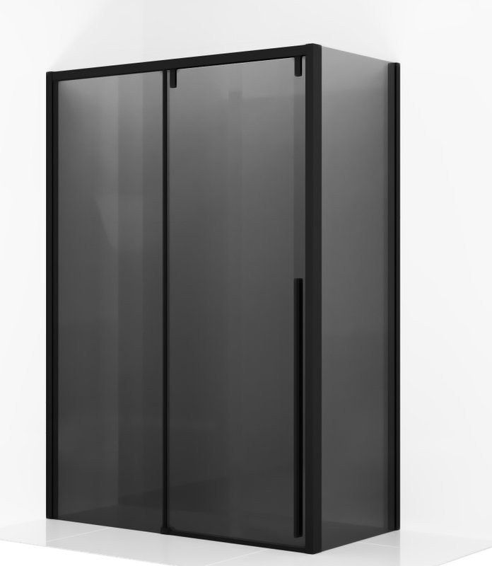 Душевой уголок Ambassador Intense 110022205IBB-110IBB 160х110 см, профиль черный
