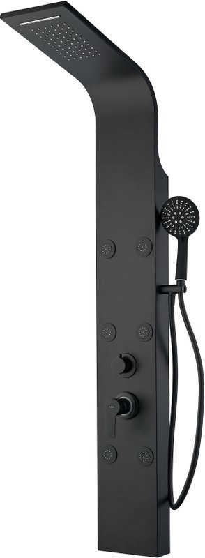 Душевая панель Aquanet Galaxy Black AP40-04