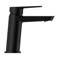 Смеситель для раковины Cersanit Лара (Lara) 68152 матовый черный Смеситель для раковины Cersanit Лара (Lara) 68152 матовый черный