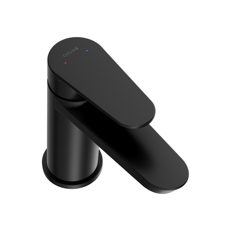 Смеситель для раковины Cersanit Лара (Lara) 68152 матовый черный