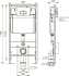 Комплект  Унитаз подвесной Seramiksan Petite A101002H + Система инсталляции для унитазов EWRIKA ProLT 0026-2020 + Кнопка смыва EWRIKA 0054 черная матвая