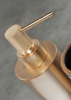 Дозатор Boheme Uno 10980-MG matt gold