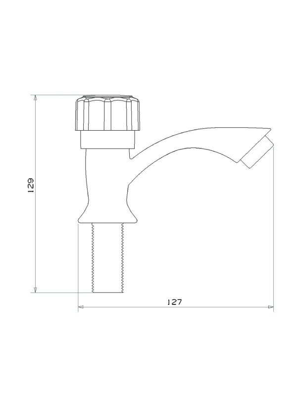 Кран РМС PL3 269F белый