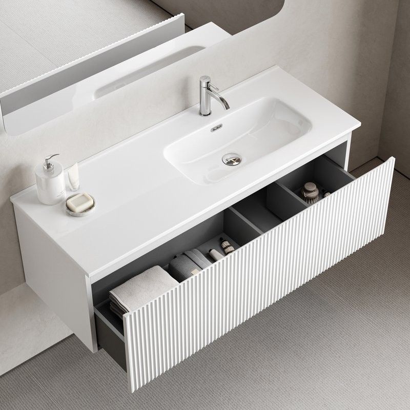 Тумба под раковину без столешницы Sancos Snob R 1.0 120 SNR1.0120RW bianco