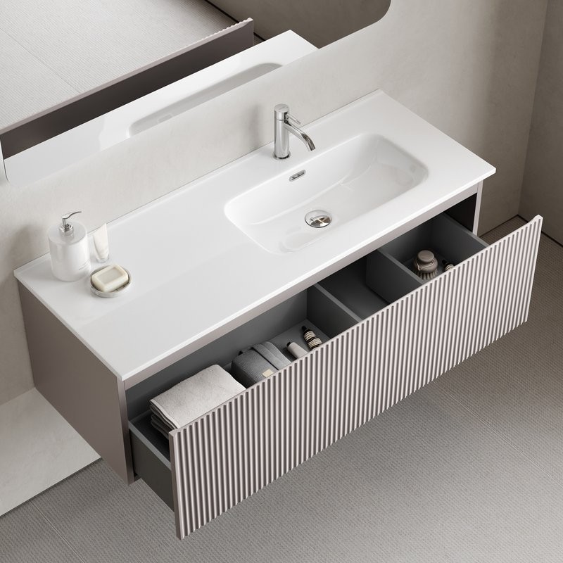 Тумба с раковиной Sancos Snob R 1.0 120, R doha soft