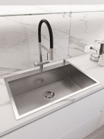 Мойка кухонная Emar PVD A EMB-125A PVD Nano Satine Мойка кухонная Emar PVD A EMB-125A PVD Nano Satine