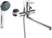 Смеситель с длинным изливом для ванны Fashun A2270 хром