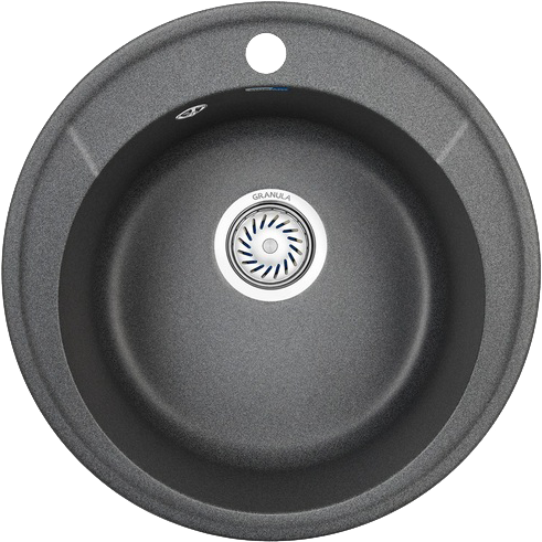 Мойка кухонная Granula Standart 4802, графит