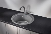 Мойка кухонная Granula Standart 4802, графит