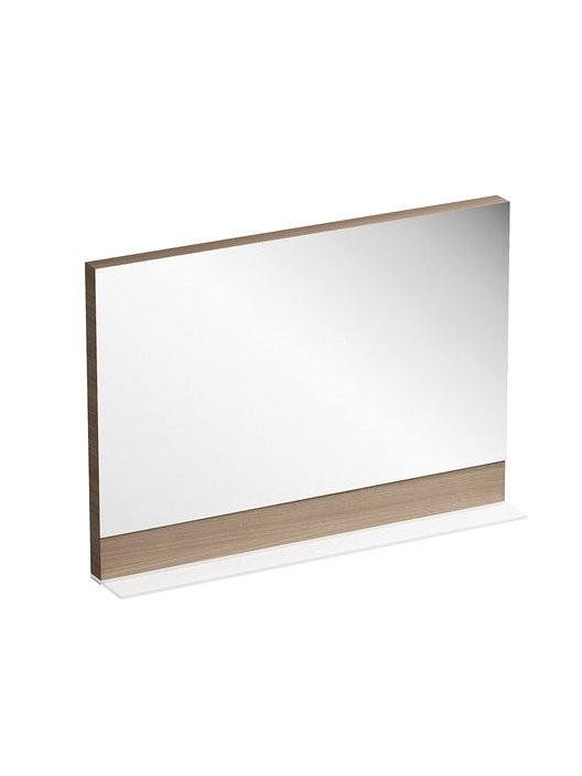 Зеркало Ravak Formy 80 орех, с полкой